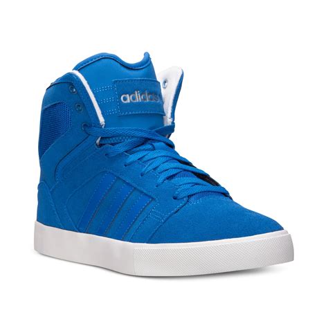 adidas blue high tops